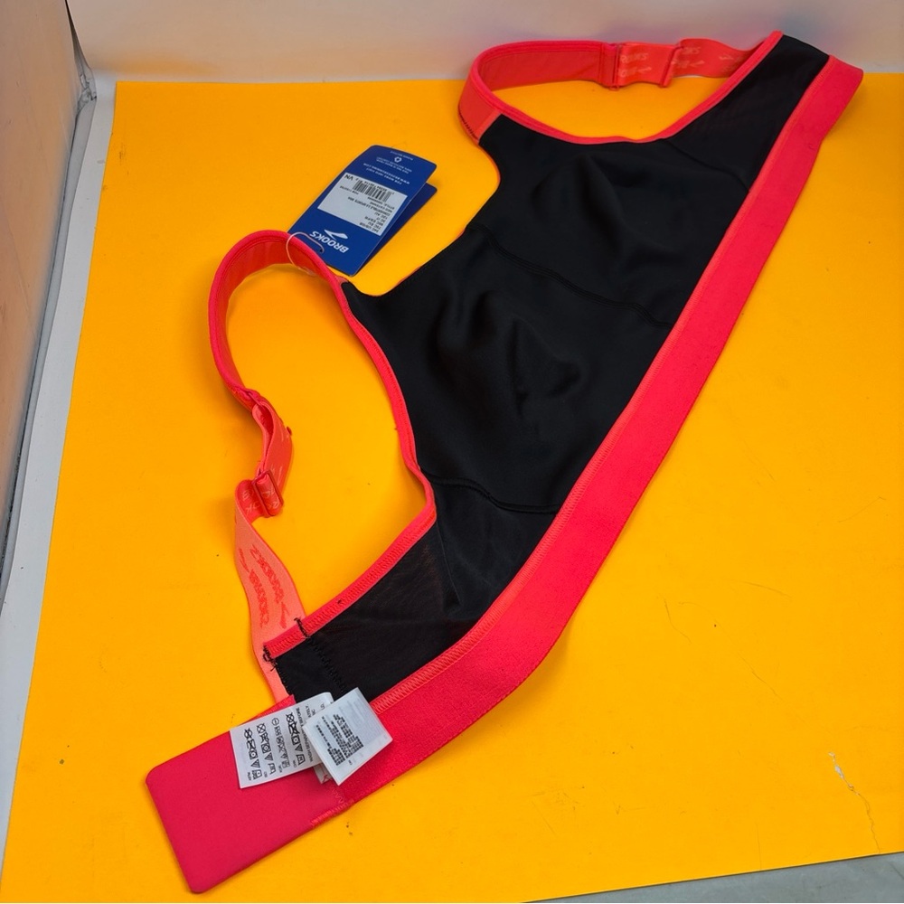 34C Brooks Women's Sports Bra gym workouts running neo cayenne 2.0 convertible - Picture 15 of 16